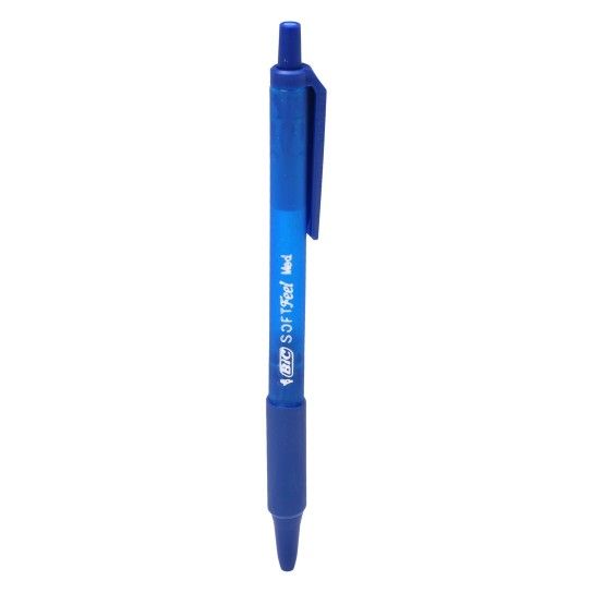 CONJ 12 CANETAS BIC SOFT FEEL AZUL CX18 CONJ 12 CANETAS BIC SOFT FEEL AZUL CX18