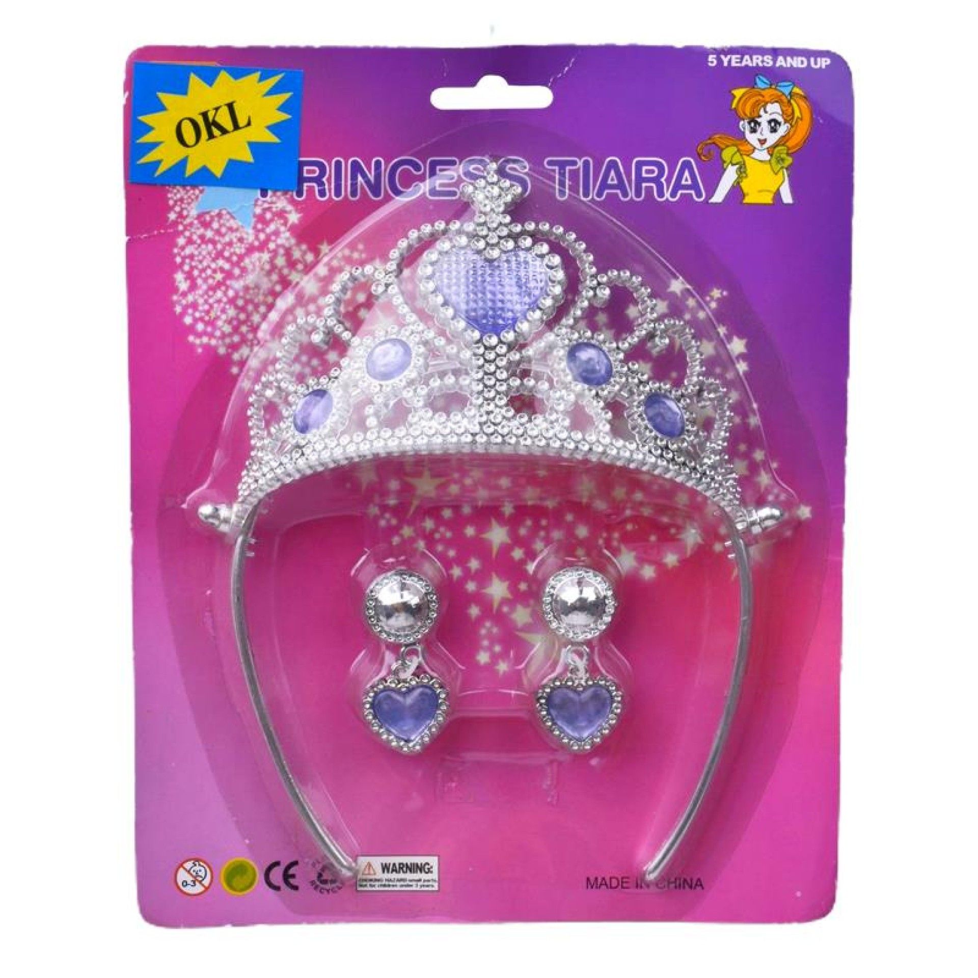 BRINQ. TIARA PRINCESA C/ ACESS.