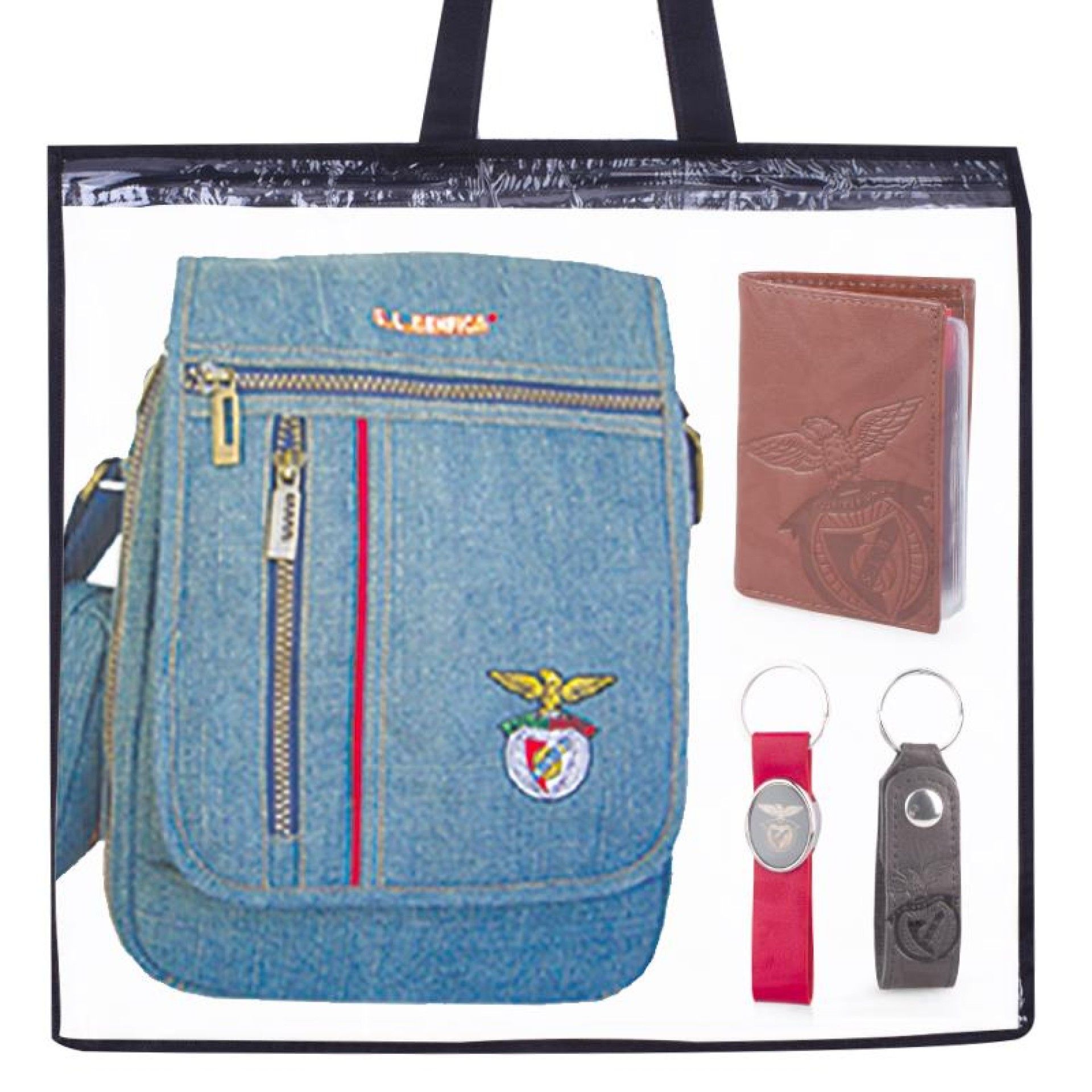 BOLSA + 2 PORTA CHAVES + CARTEIRA BOLSA + 2 PORTA CHAVES + CARTEIRA