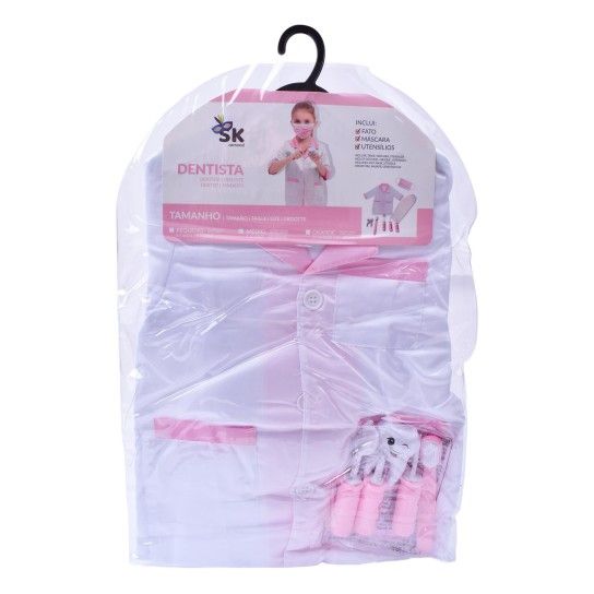 FATO CARNAVAL DENTISTA R 110-120CM CX24 FATO CARNAVAL DENTISTA R 110-120CM CX24