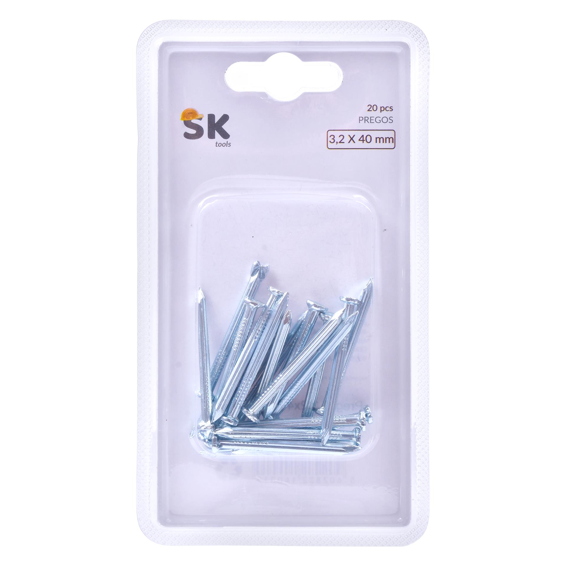 PREGOS 3.2X40MM 20UN 2822-140-01 CX288 PREGOS 3.2X40MM 20UN 2822-140-01 CX288