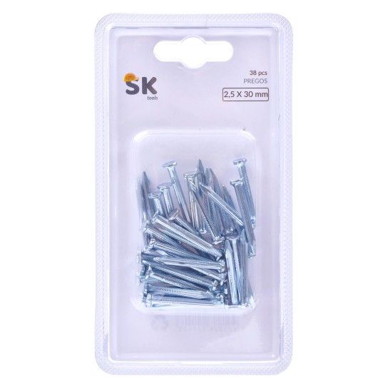 PREGOS 2.5X30MM 38UN 2822-140 CX288 PREGOS 2.5X30MM 38UN 2822-140 CX288