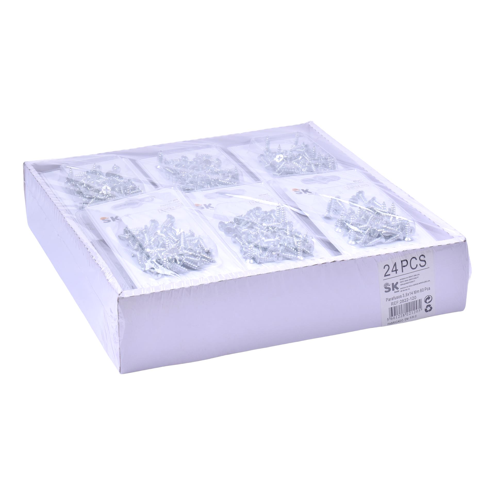 PARAFUSOS 3,5X14 60UN 2822-120 CX288 PARAFUSOS 3,5X14 60UN 2822-120 CX288