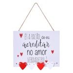 PLACA NAM MDF 18X14 2668-102-N CX96