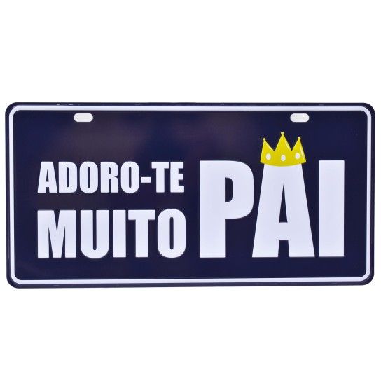 PLACA METAL PAI 15X30 207-106-P CX96 PLACA METAL PAI 15X30 207-106-P CX96