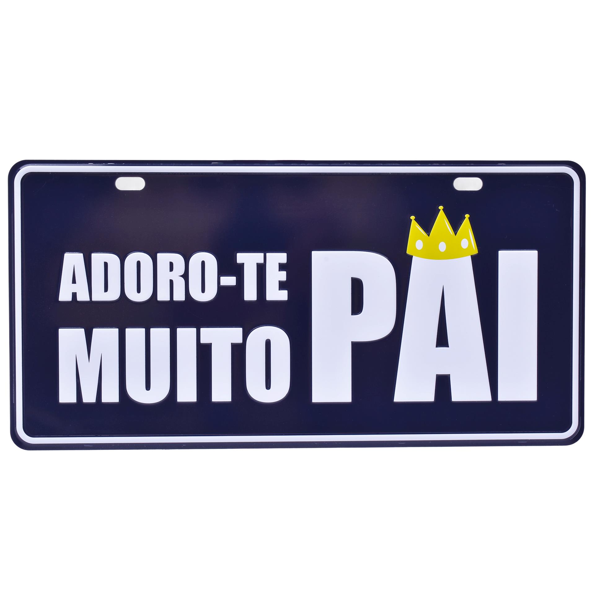 PLACA METAL PAI 15X30 207-106-P CX96 PLACA METAL PAI 15X30 207-106-P CX96