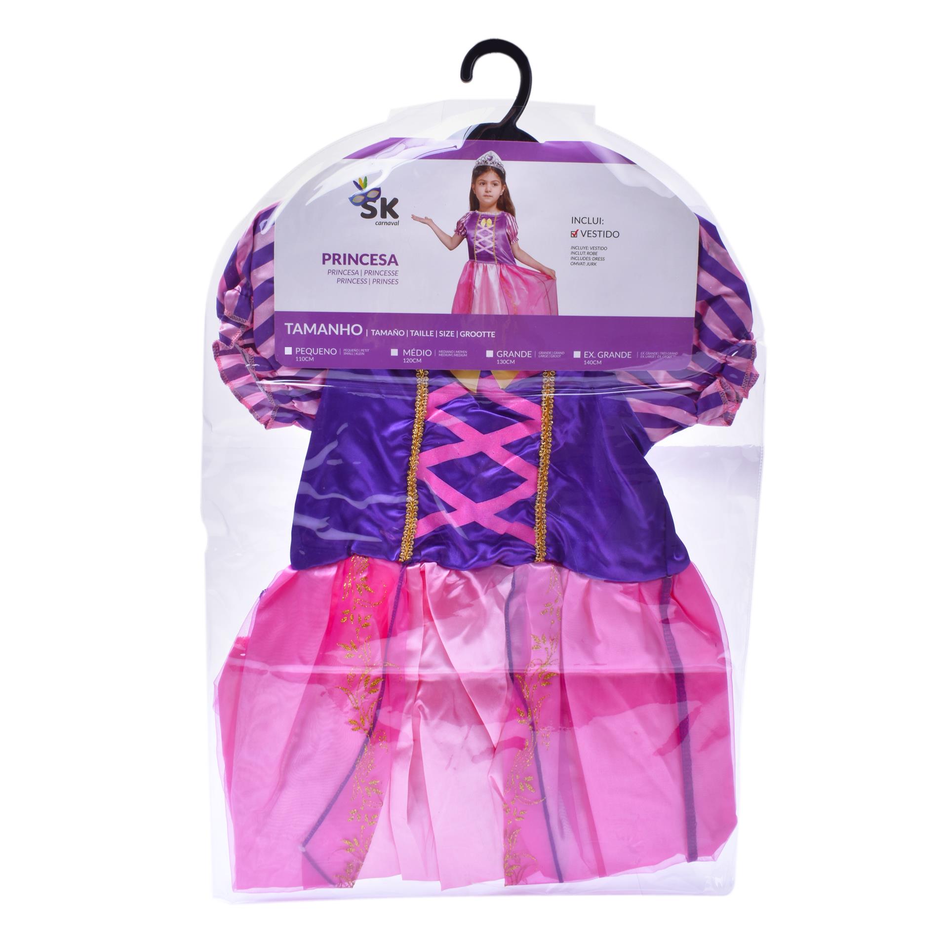 FATO PRINCESA 110CM 2838-156 CX24 FATO PRINCESA 110CM 2838-156 CX24