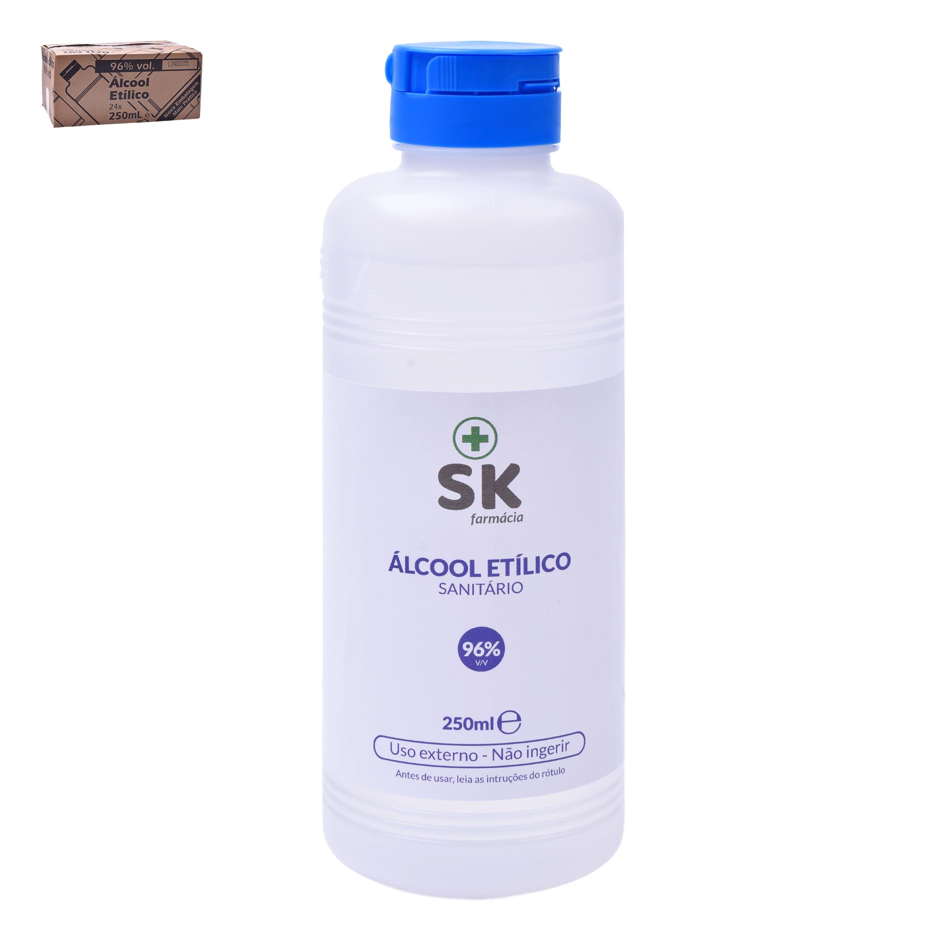 ALCOOL ETILICO 96% SK 250ML ALCOOL ETILICO 96% SK 250ML