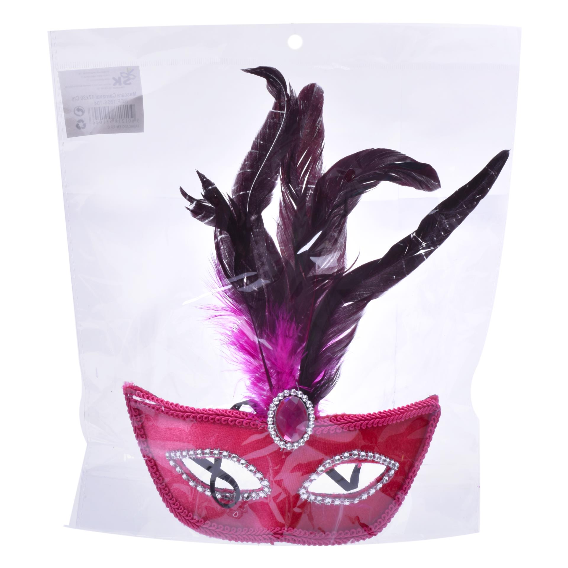 MASCARA CARNAVAL 17X30CM 1855-104 CX300 MASCARA CARNAVAL 17X30CM 1855-104 CX300
