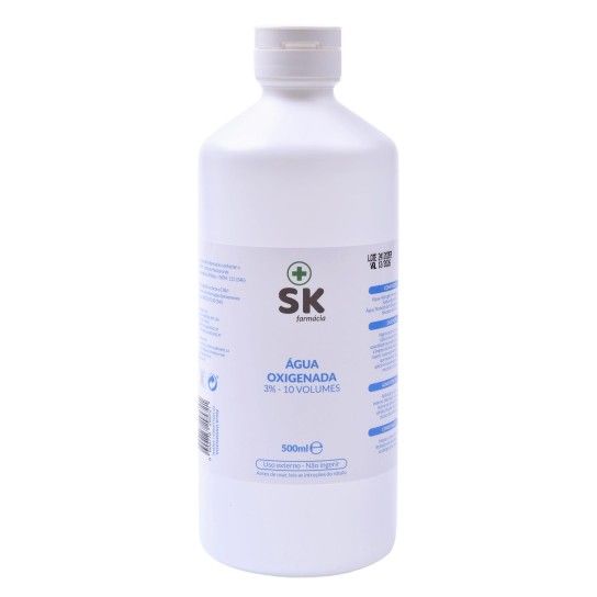 AGUA OXIGENADA 3% 10 VOLUMES SK 500ML