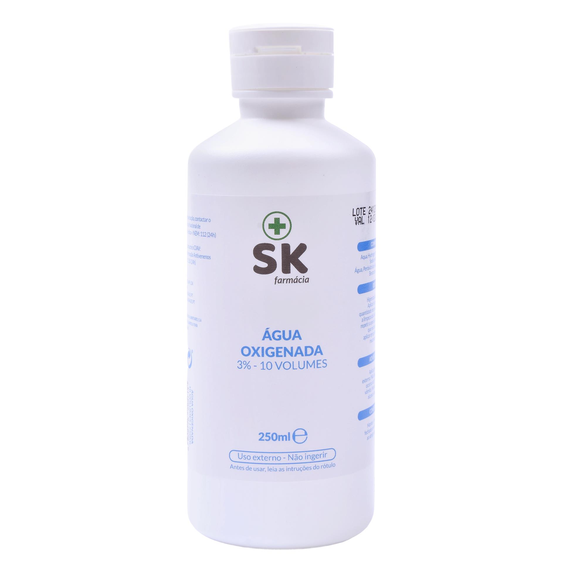 AGUA OXIGENADA 3% 10 VOLUMES SK 250ML AGUA OXIGENADA 3% 10 VOLUMES SK 250ML