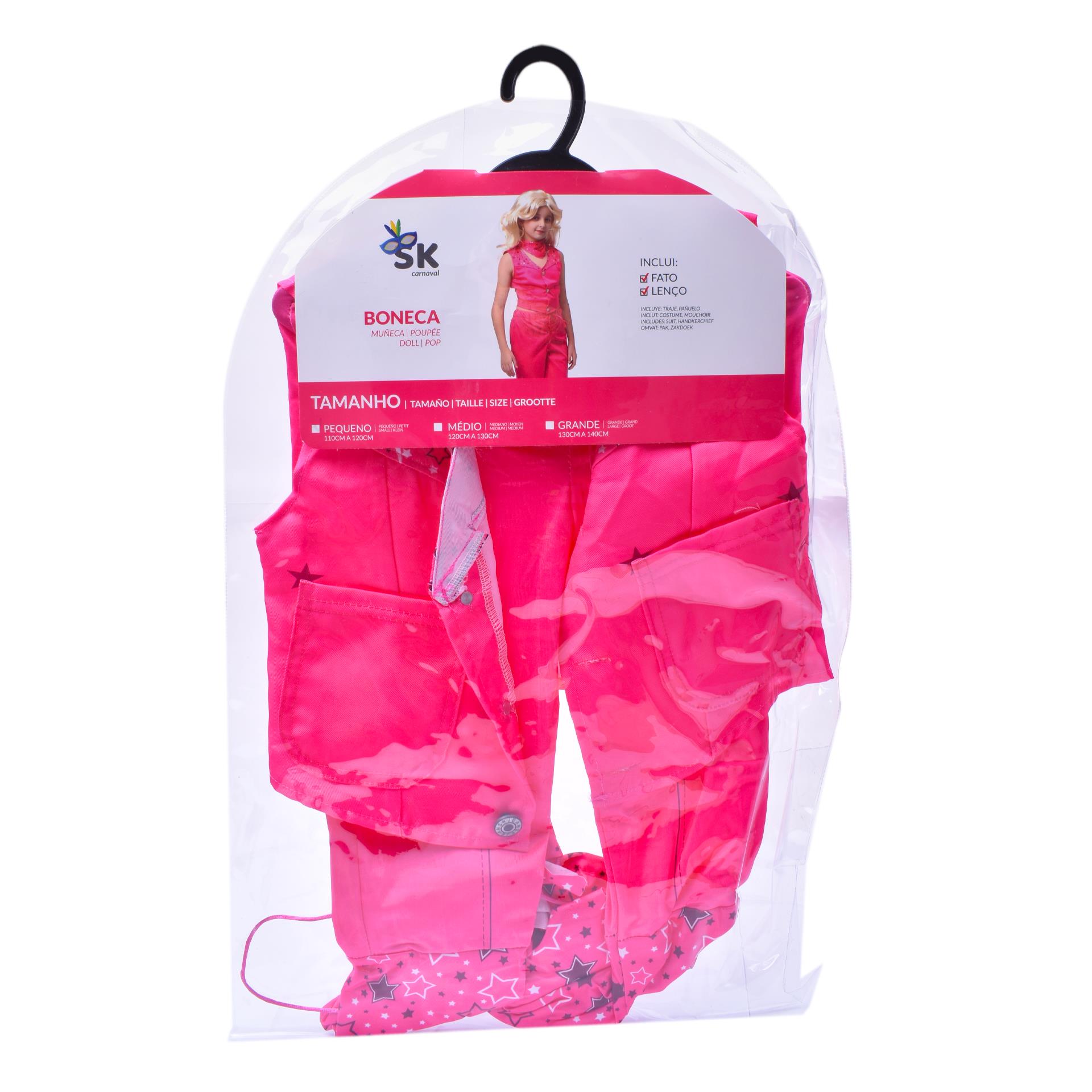 FATO BONECA 130-140CM 2838-164-02 CX24 FATO BONECA 130-140CM 2838-164-02 CX24
