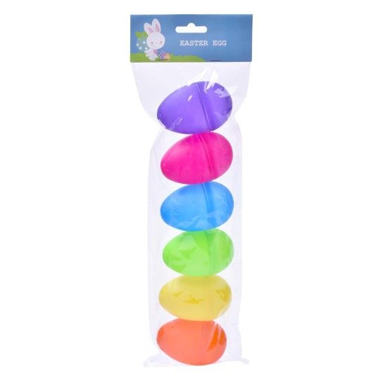 OVOS PASCOA 6UN 8CM OVOS PASCOA 6UN 8CM