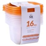 CAIXA MULT SET 16PCS 950ML 0185-08 CX24