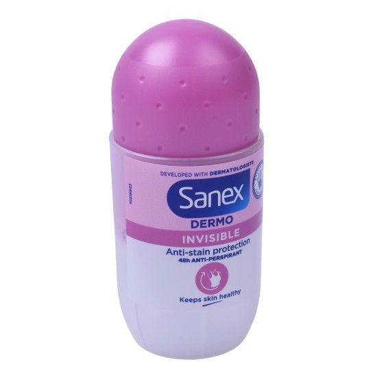 SANEX ROLL-ON INVISIBLE 50ML CX6 SANEX ROLL-ON INVISIBLE 50ML CX6