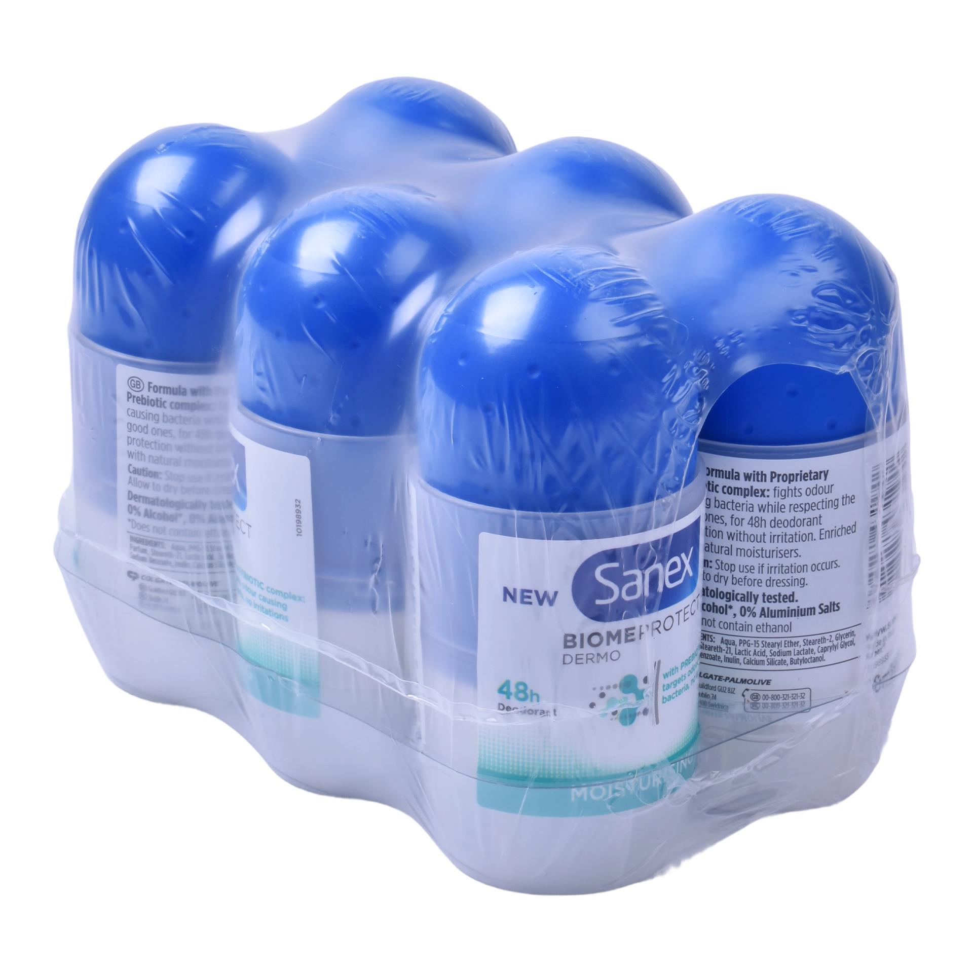 SANEX ROLL-ON HIDRATANTE 50ML CX6 SANEX ROLL-ON HIDRATANTE 50ML CX6