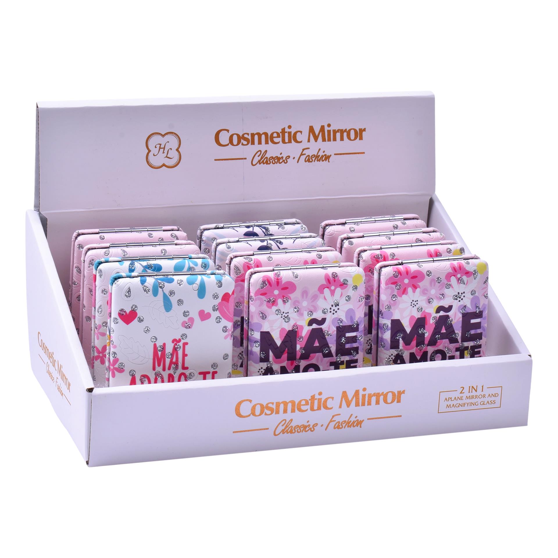 ESPELHO BOLSO MAE 203-108-M CX144 ESPELHO BOLSO MAE 203-108-M CX144