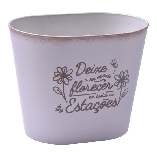 VASO PLT OVAL 22X14X17CM 0428-06A CX36
