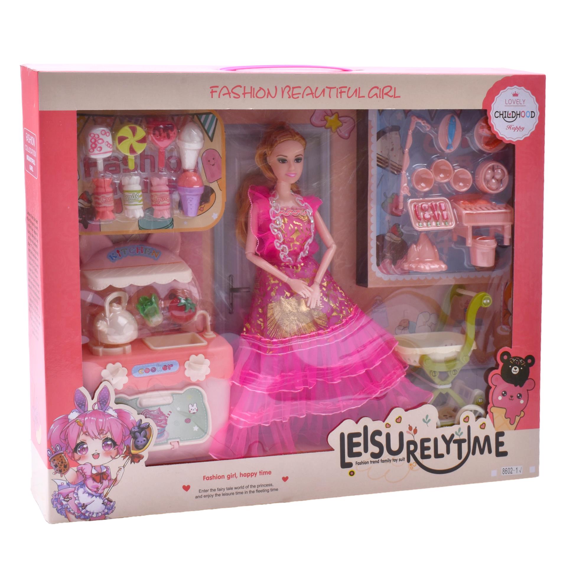BONECA C/ACESSORIOS CP161708 CX24