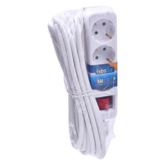 EXTENSAO 5M C/3 TOMADAS E INTERRUPTOR