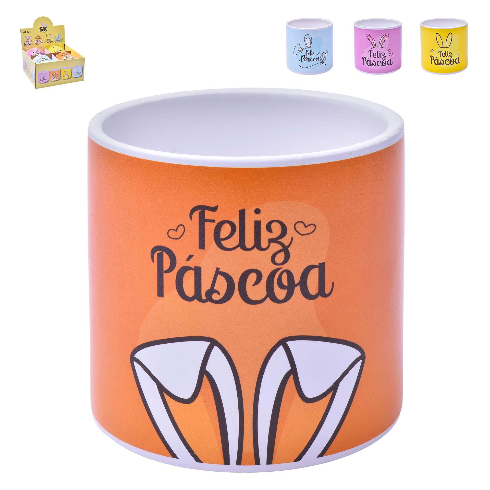 VASO CERAMICA 12X12X11CM 0307-12 CX32 VASO CERAMICA 12X12X11CM 0307-12 CX32