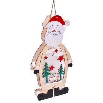 PINGENTE C/LUZ 10x21CM 1611-155 CX144