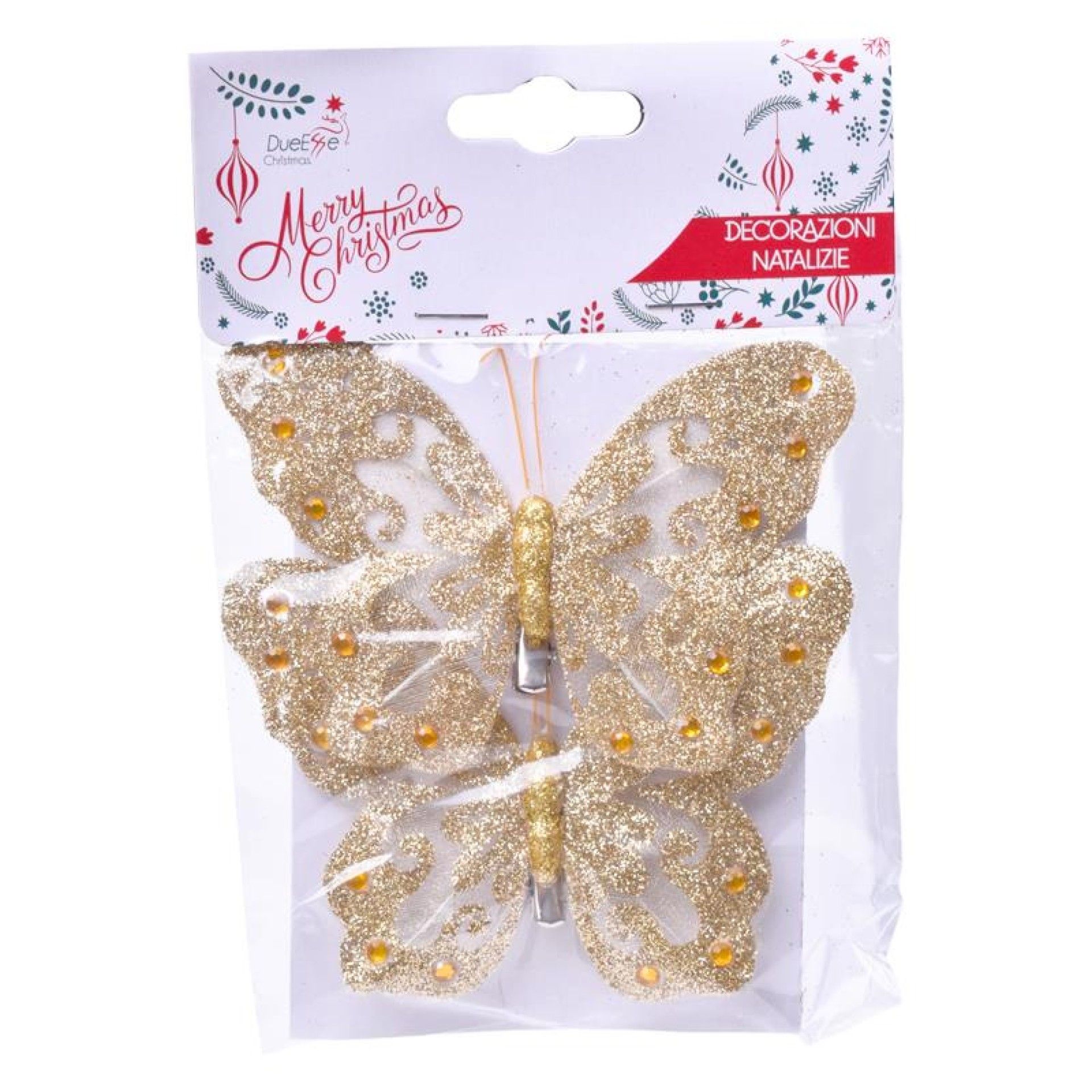 PENDURANTE BORBOLETA 10CM DOUR 2U C/GRAMP0 PENDURANTE BORBOLETA 10CM DOUR 2U C/GRAMP0