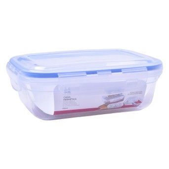 CAIXA HERMETICA 900ML RECT ASD064 CX48