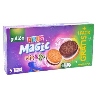 GULLON DIBUS MAGIC MIX&GO 208G