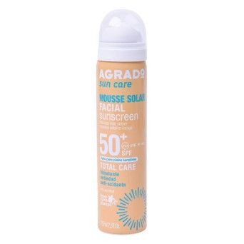 MOUSSE FACIAL SOLAR AGRADO SPF50 75ML