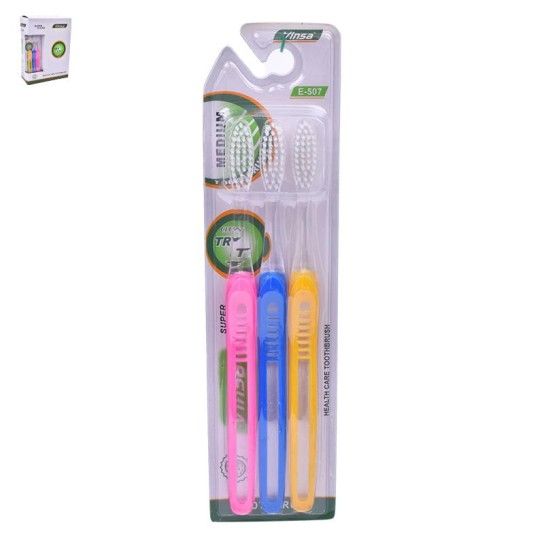 ESCOVA DENTES 3 UNID 2586-031 CX288