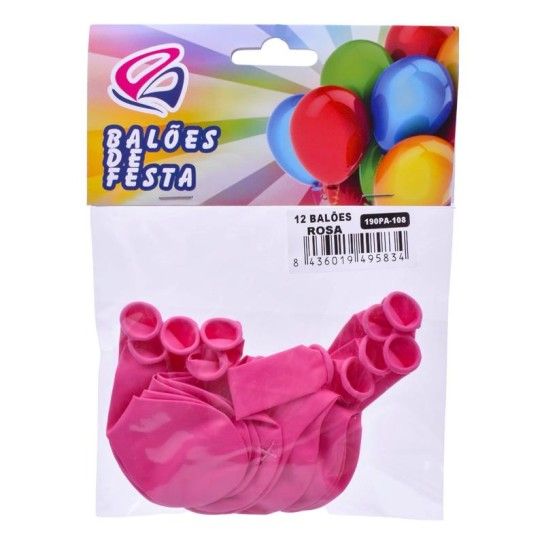 BALOES ROSA 12UNI 190-PA108