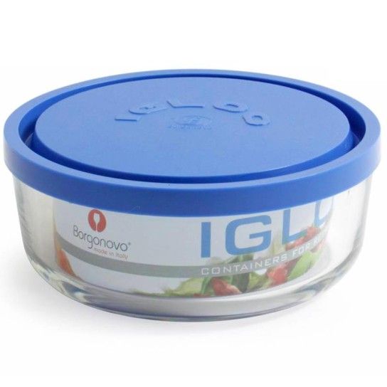 TAÇA VIDRO C/ TAMPA IGLOO 15CM TAÇA VIDRO C/ TAMPA IGLOO 15CM