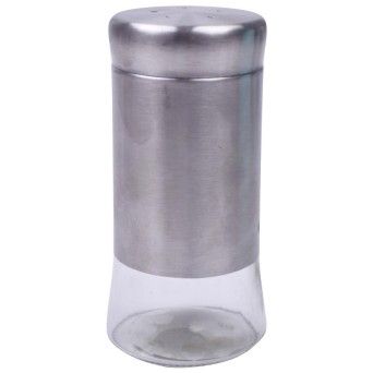 SALEIRO VIDRO INOX 150ML
