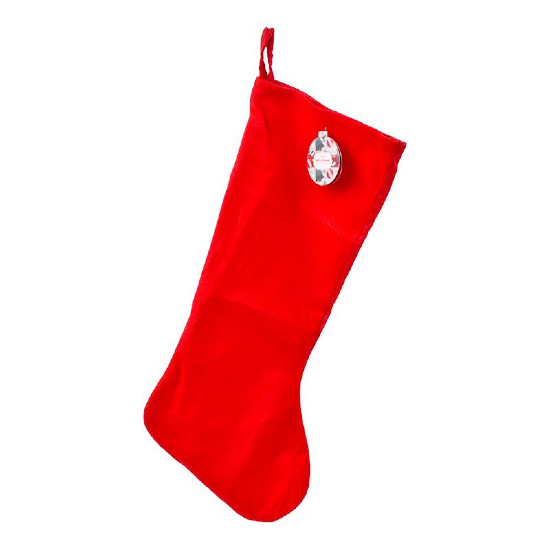 BOTA NATAL PENDURAR VRM 55CM BOTA NATAL PENDURAR VRM 55CM