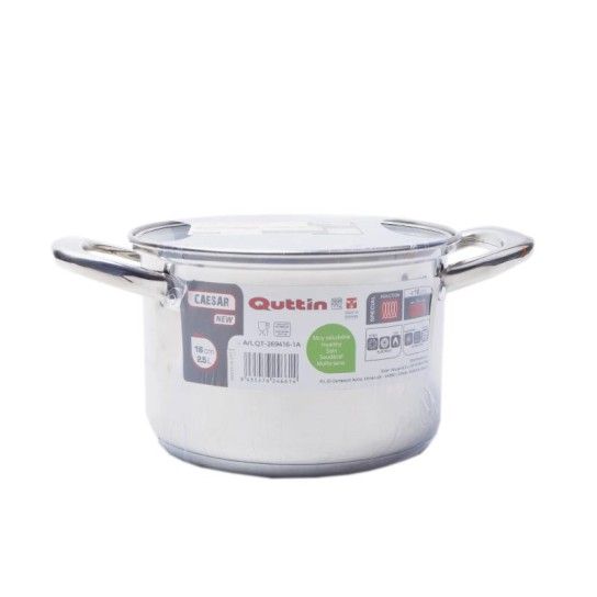 PANELA INOX INDUAO 16CM 269416-1A