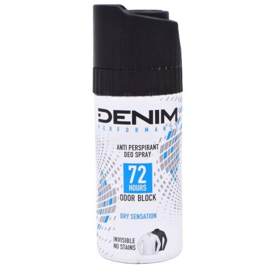 DENIM DEO SPRAY ODOR BLOCK 150ML DENIM DEO SPRAY ODOR BLOCK 150ML