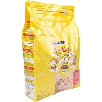 FRISKIES GATO ADT VACA/GALINHA 4KG CX4