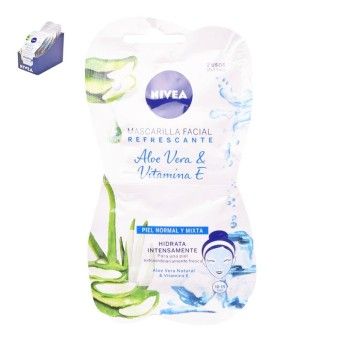 NIVEA MASCARA FACIAL REFRESC. 2X7,5ML