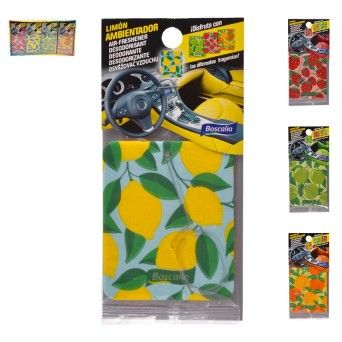 AMBIENTADOR CARRO 5G FRUTAS.