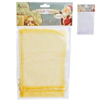 SACO ORGANZA NATAL  15X23 3PS