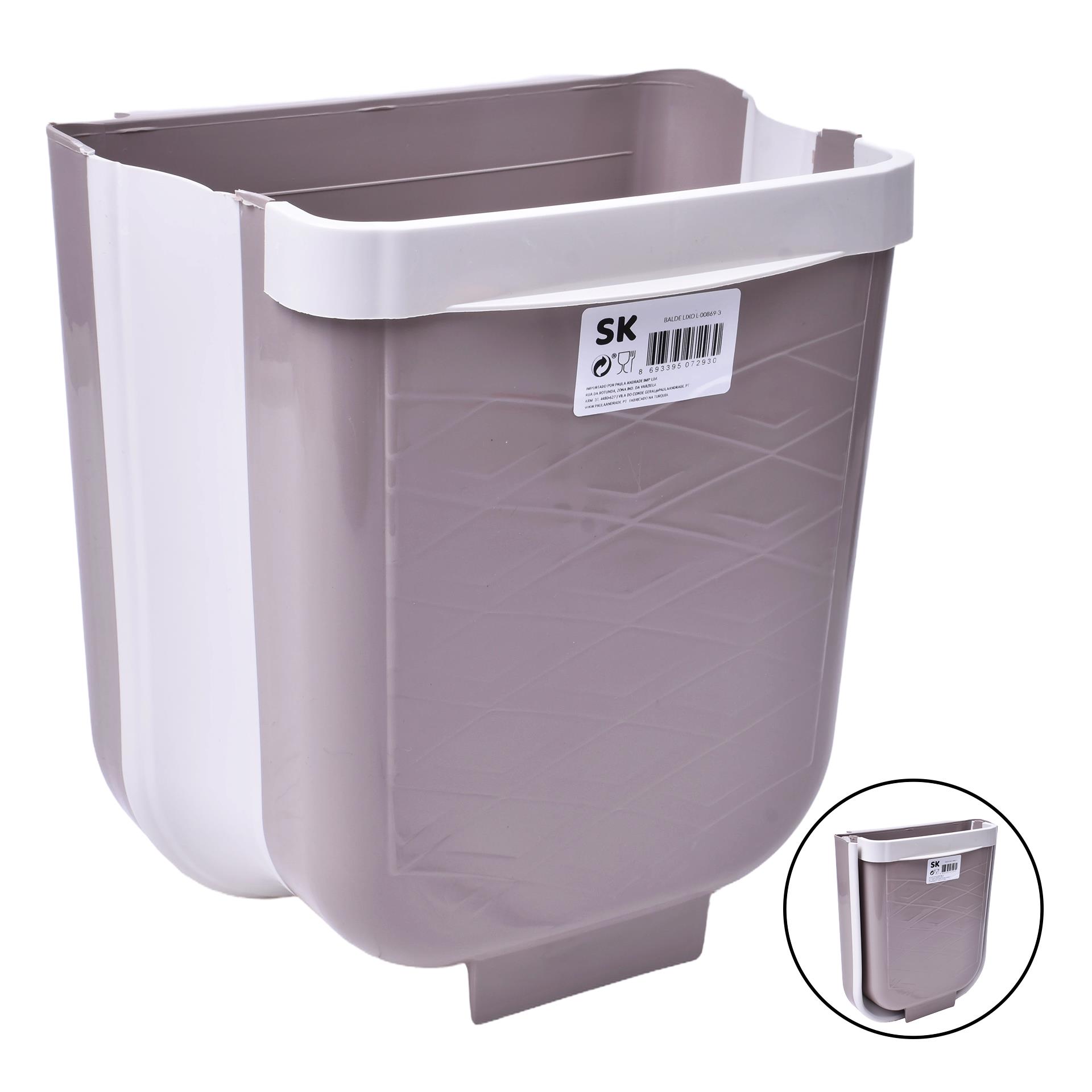 BALDE LIXO L-00869-3 6L CX8 BALDE LIXO L-00869-3 6L CX8