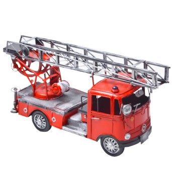 CARRO BOMBEIROS METAL 14.5X35CM 2501-016