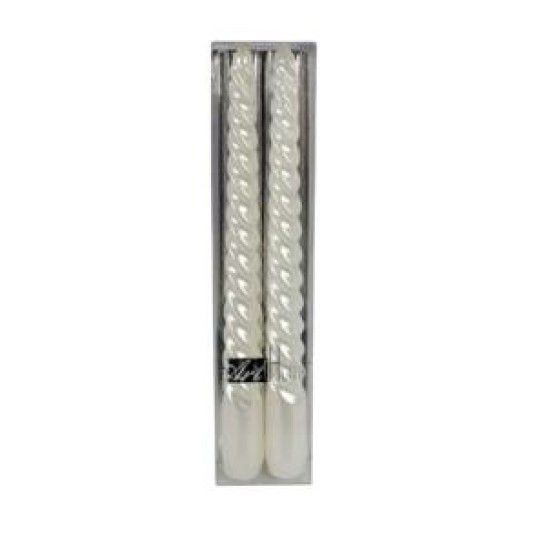 CONJ. 2 VELAS NATAL BRC 20CM