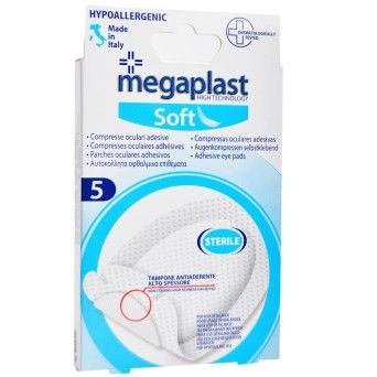 MEGAPLAST PENSOS P/OLHOS 5UND STERILE