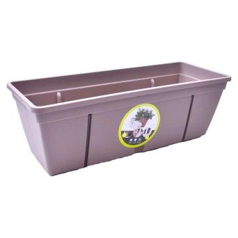FLOREIRA C/SUPORTE 50CM CX32 BEGE CX32