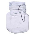 FRASCO VIDRO QUADRA HERMETICO 113138 90ML FRASCO VIDRO QUADRA HERMETICO 113138 90ML