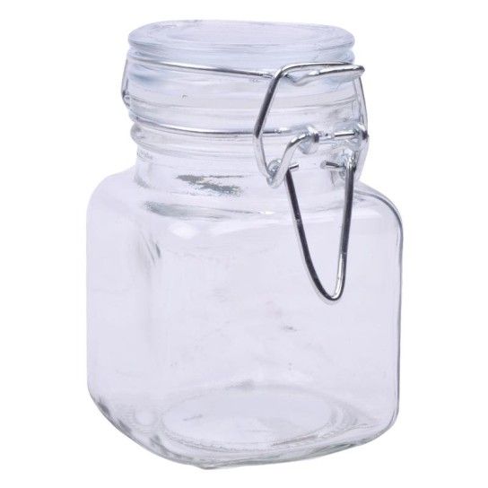 FRASCO VIDRO QUADRA HERMETICO 113138 90ML
