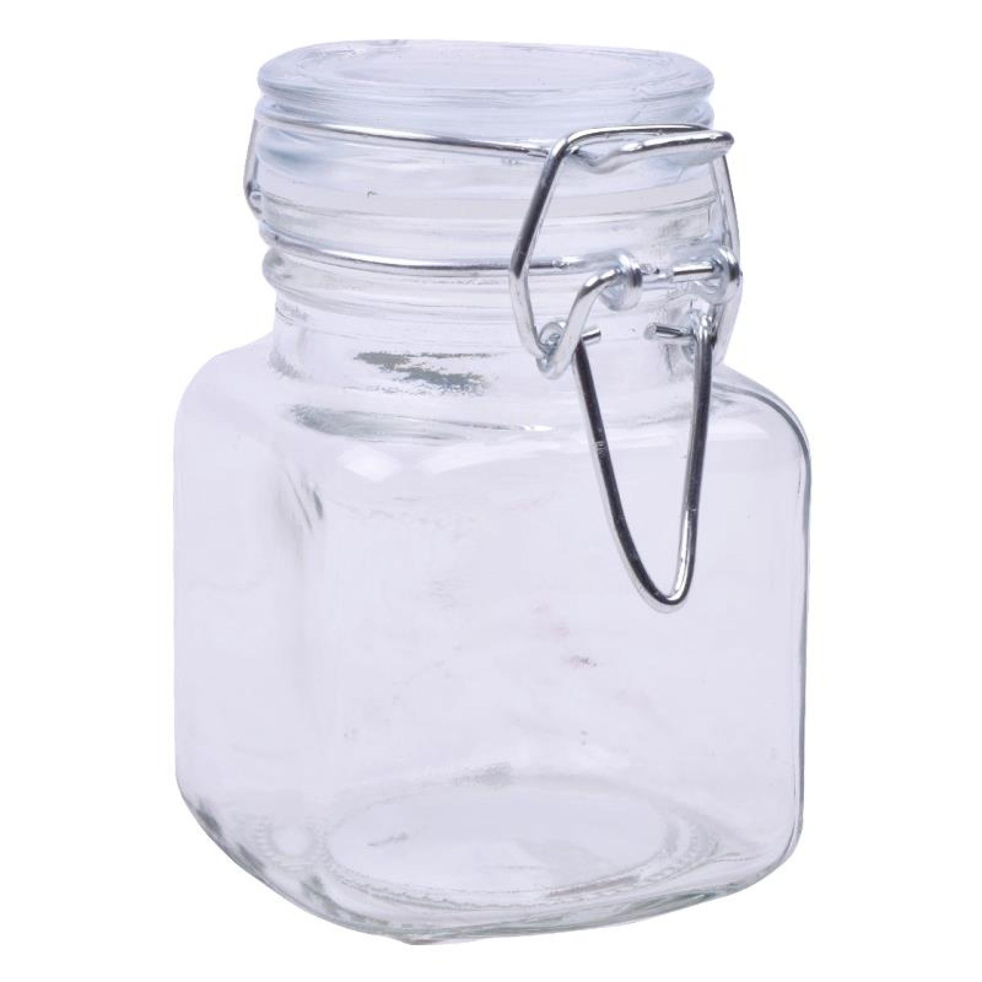 FRASCO VIDRO QUADRA HERMETICO 113138 90ML FRASCO VIDRO QUADRA HERMETICO 113138 90ML