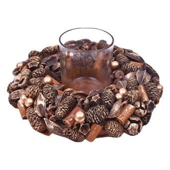 COROA PORTA VELAS 2300-574-18 CX24